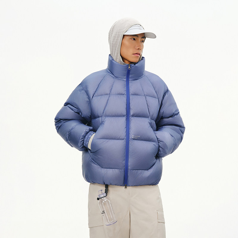 羽绒服外套男90白鸭绒情侣防寒服