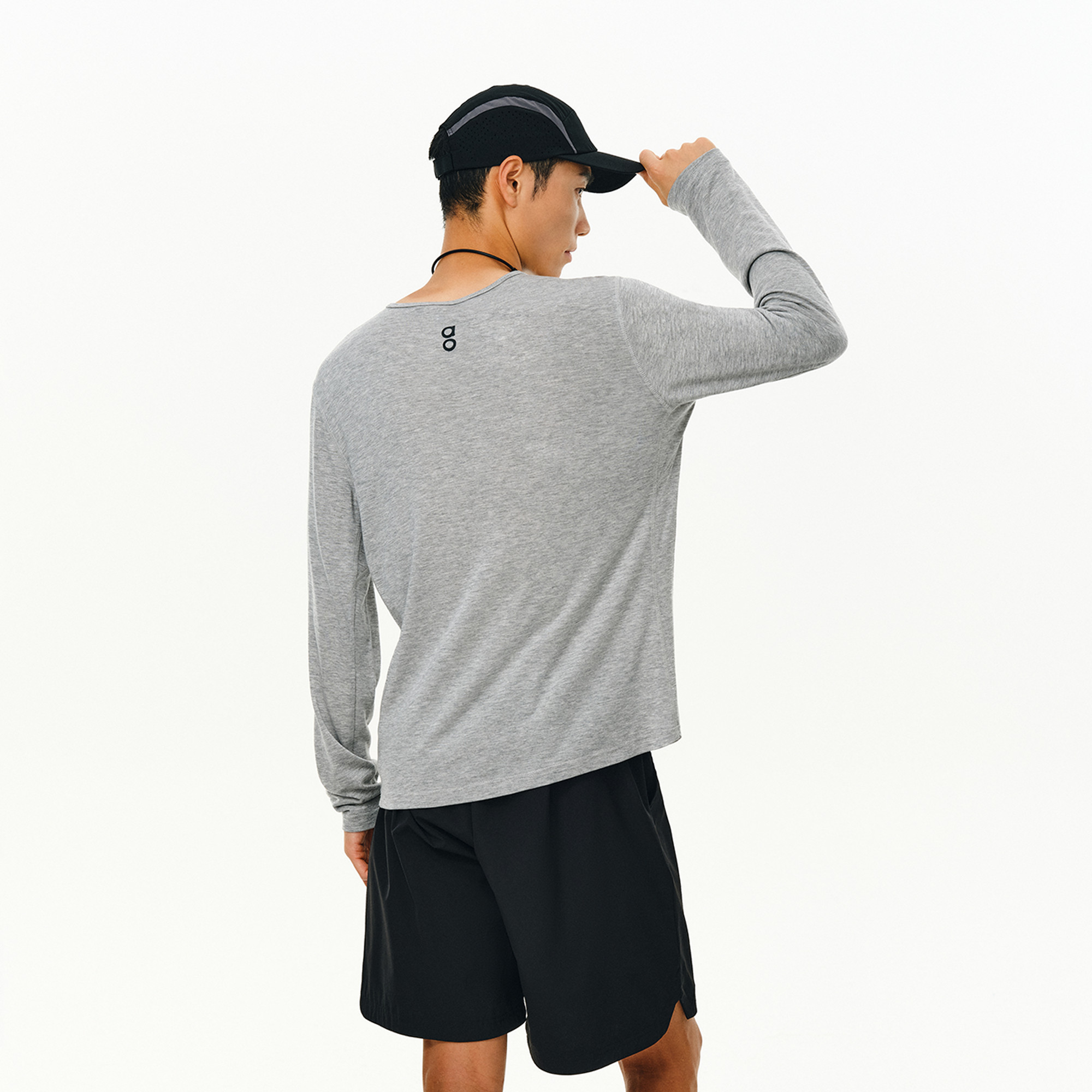 ATRY美利奴羊毛打底衫国潮牌套头宽松休闲运动户外长袖男T恤外穿