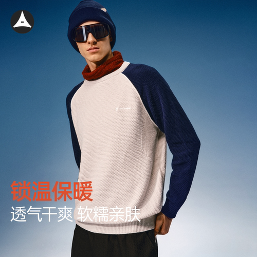 ATRY呢绒毛衣男款秋冬季针织衫