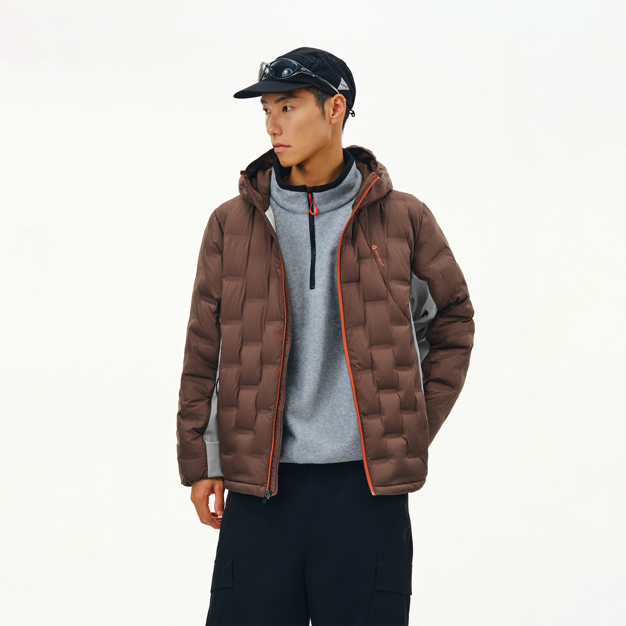 羽绒服男款冬季保暖连帽情侣外套