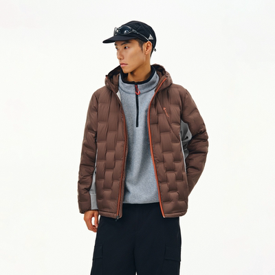 羽绒服男款冬季保暖连帽情侣外套