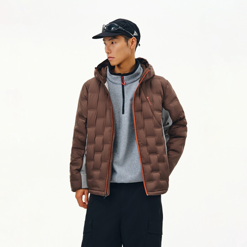 羽绒服男款冬季保暖连帽情侣外套