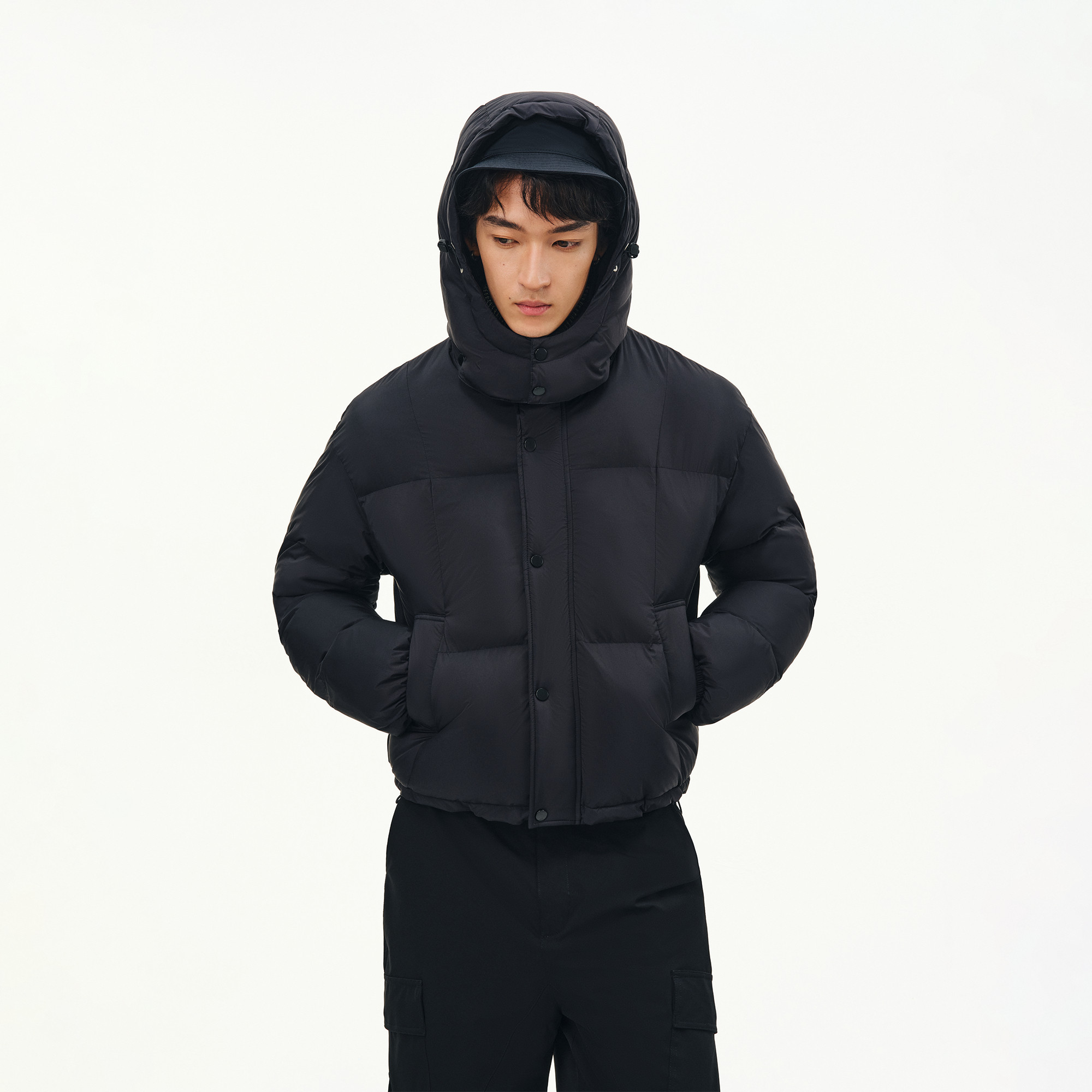 短款棉服男冬季面包服外套棉袄女