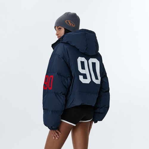 ATRY可拆卸连帽80白鸭绒羽绒服