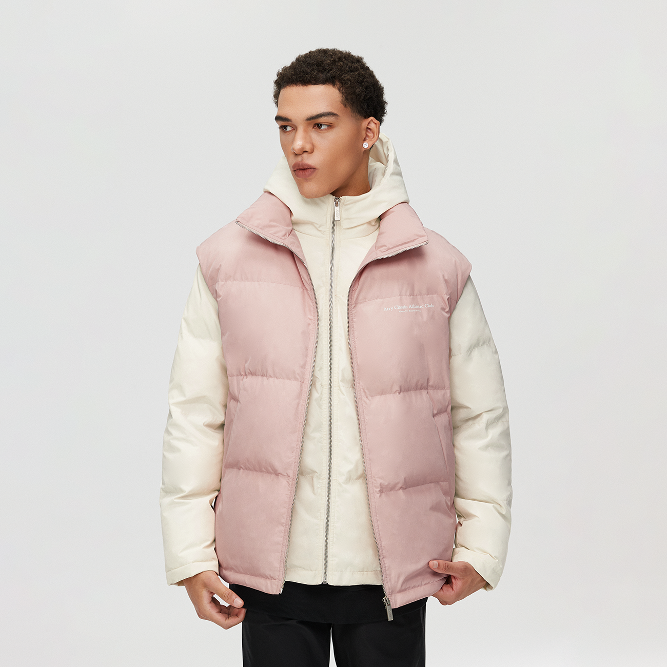 ATRY字母标语真两件棉服