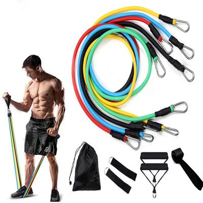 11-Piece Set Resistance BandsTensioner Pull Rope Fitness Mul