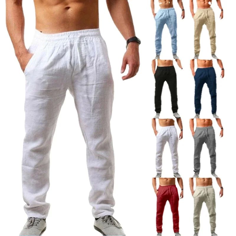 Men's New  Fashion  Casual Sport Pants Elastic Waist Cotton 男装 短裤 原图主图