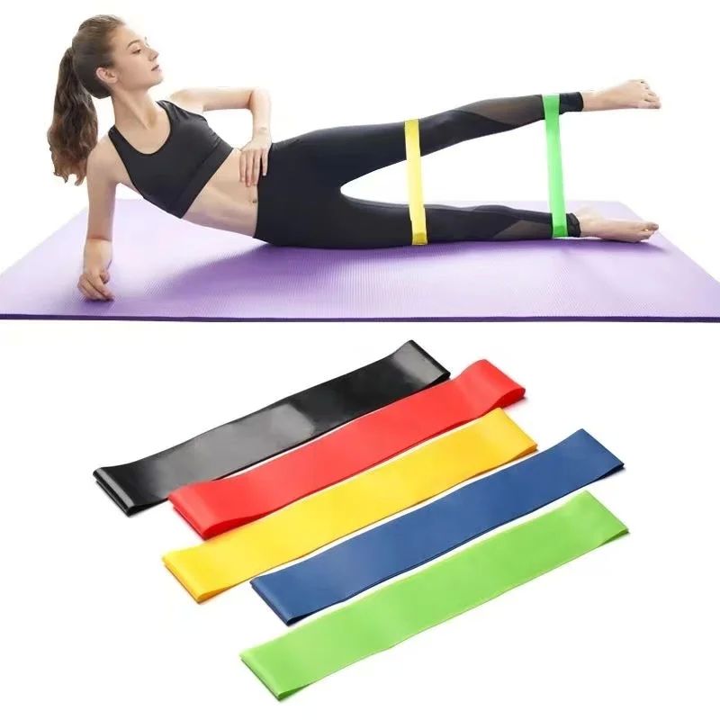 Elastic Resistance Bands Yoga Training Gym Fitness Gum Pull 运动/瑜伽/健身/球迷用品 其它运动用品 原图主图