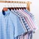 Sleeve Cotton Breathable Summer Oxford 100% Plaid Men Short