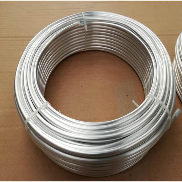 厂1060-1050家汽爆无缝铝管退火制冷铝管3003-6061定尺蚊香盘铝管