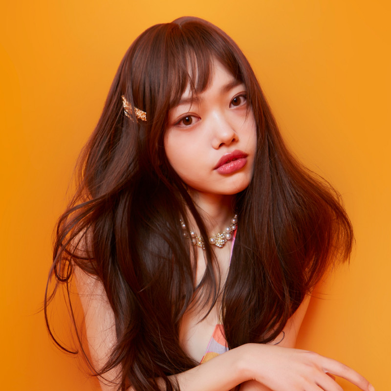 lucy lee冷棕色空气刘海自然长卷发韩剧女主假发女自然整顶全头套