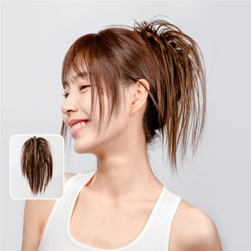 LUCYLEE桃心毽子头抓夹鸡窝头