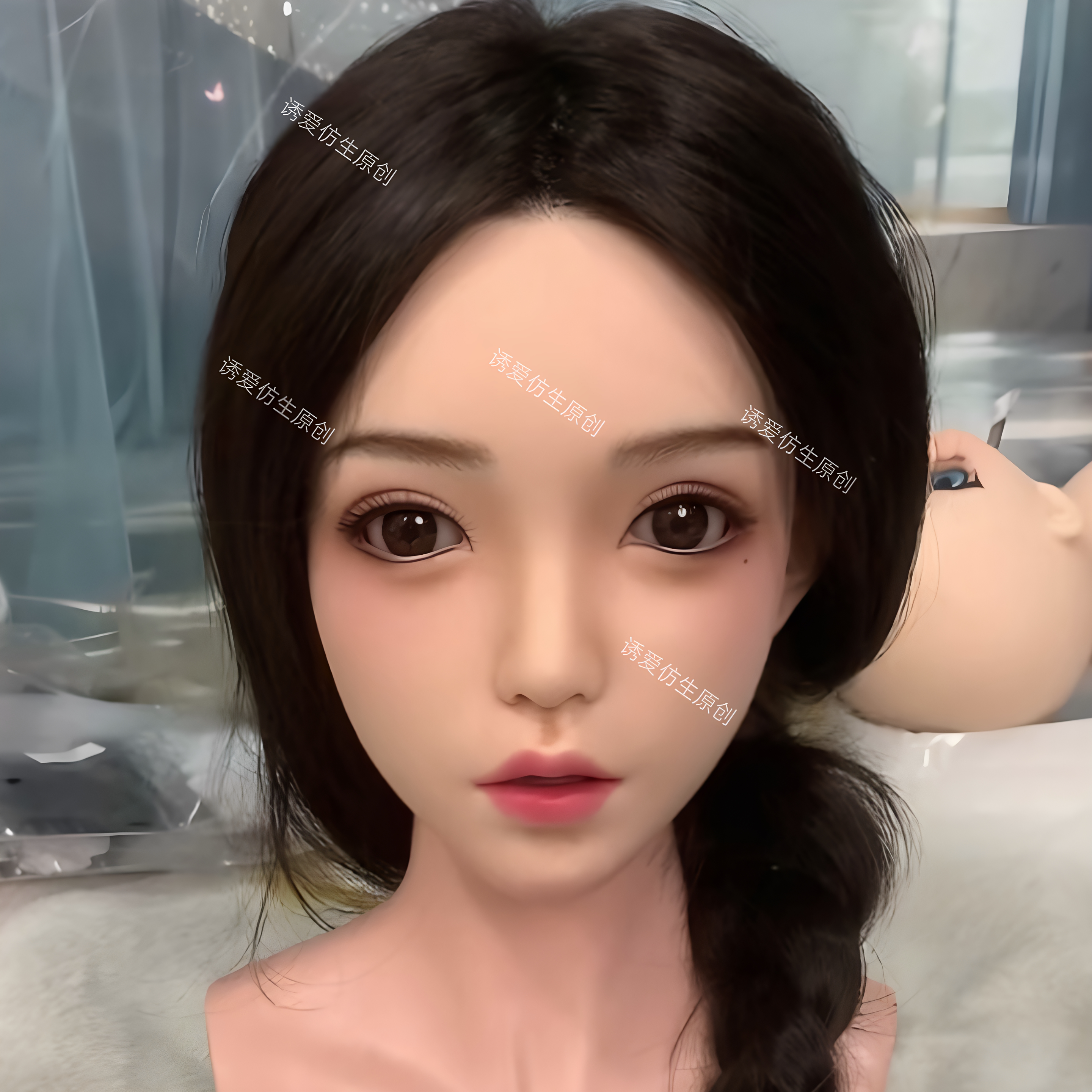 硅胶仿真头雕手办娃娃头人偶头部