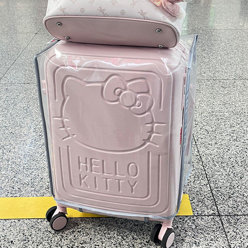 行李箱保护套24寸20寸26寸保护套罩托运防摔加厚透明防尘罩防水罩