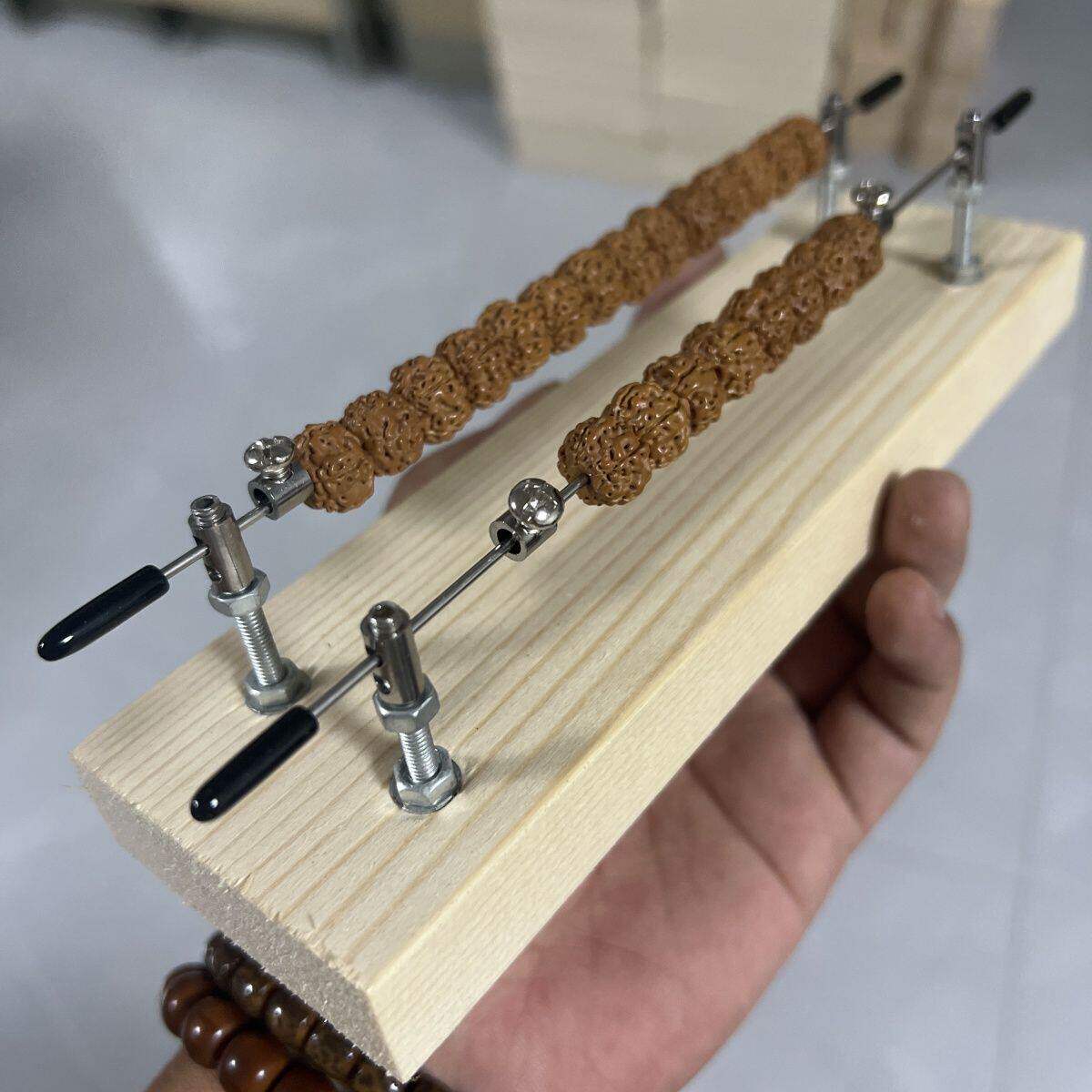 刷串固定板侧刷板头尾板108佛珠工具小金刚打底神器