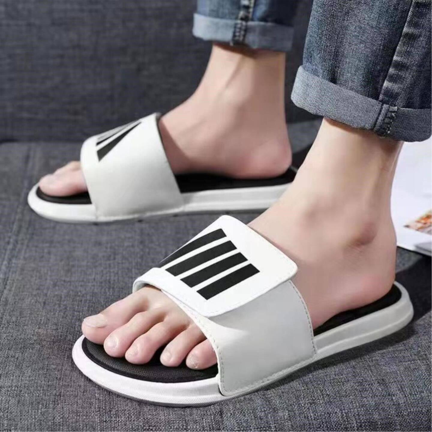 可调节拖鞋加肥加宽脚水肿骨折专用脚伤穿的宽松脚面高宽男女拖鞋