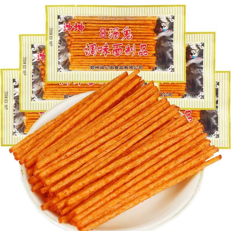8090后怀旧酒鬼辣条能量棒辣条脆辣片过桥米线香辣大辣棒零食