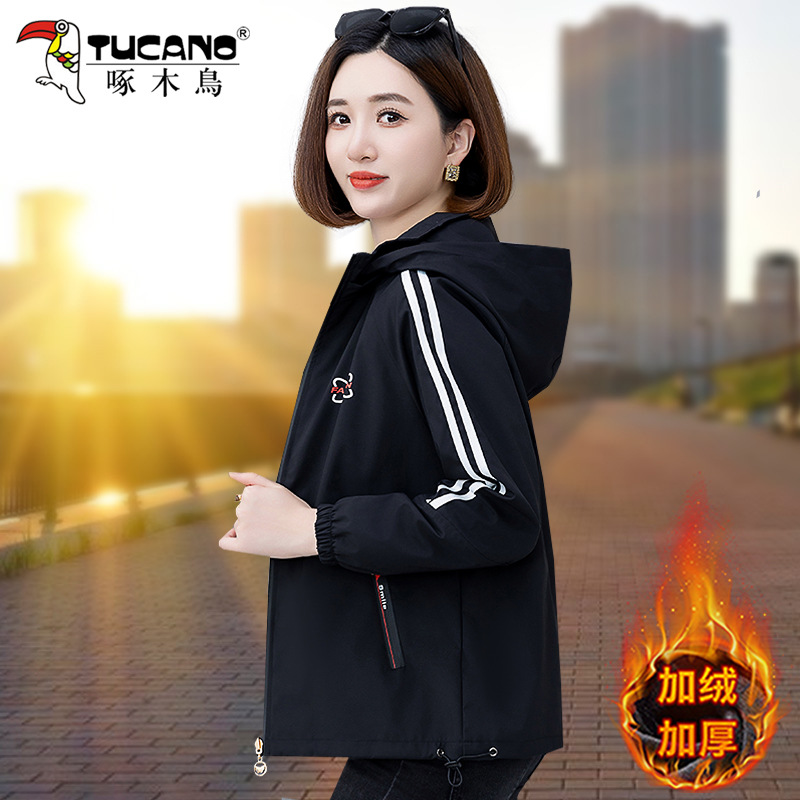 啄木鸟短外套女士秋冬季2025新款