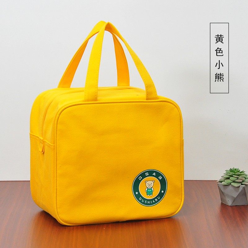 卡通饭盒包男女帆布手提包学生收纳袋大容量便当包可爱手拎饭盒袋,个性定制/设计服务/DIY,明信片定制,淘宝优惠券,粉丝福利购,淘宝优惠卷