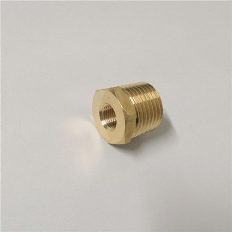 M10X1内丝转ZG4分外丝铜补芯 M10*1内丝转ZG1/2外丝转接头