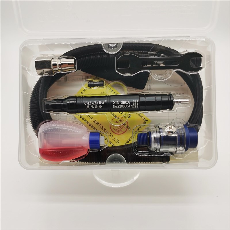 台湾黑鹰XIN-390A气动打磨机工业级高速耐用机型风动刻磨笔抛光笔