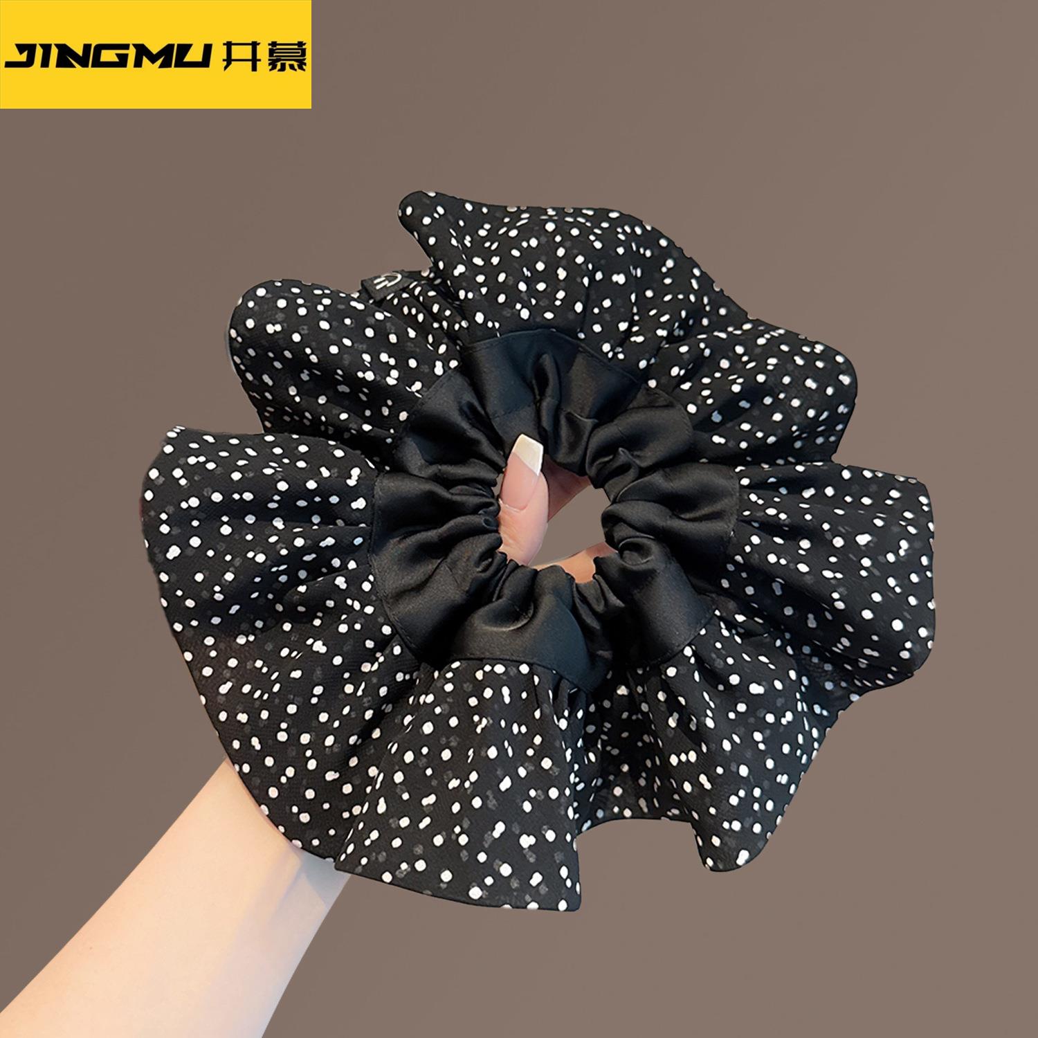 井慕~大号大肠发圈扎发绳气质头绳高级感皮筋2025年新款头花洋气