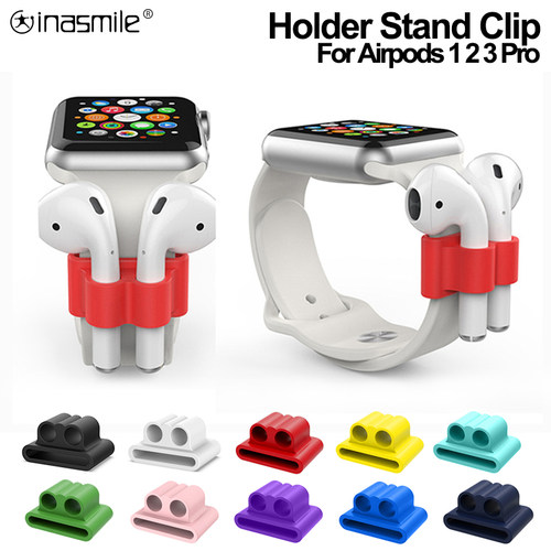 Anti-Lost Wireless Earphone Silicone Holder Clip For Apple