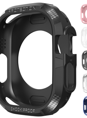 Carbon fiber pattern Watch Case for Apple Watch Ultra 49mm