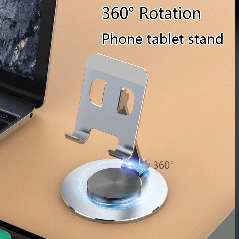 360° Rotate Metal Desk Mobile Phone Holder Stand For iPhone 3C数码配件 手机支架/手机座 原图主图