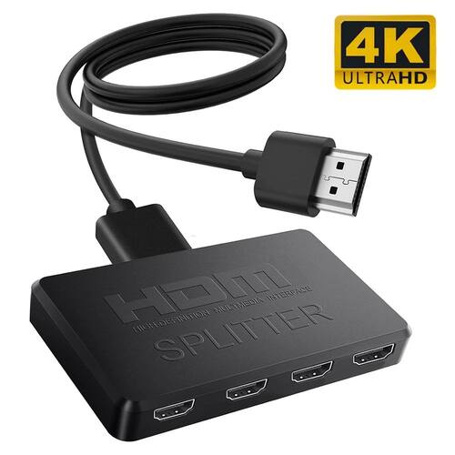 4K 2K HDMI-compatible Splitter 1 in 4 out 4x1 HDTV Switch