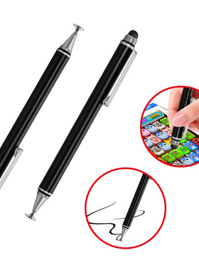 New 2in1 Capacitive Pen Touch Screen Drawing Pen Stylus with