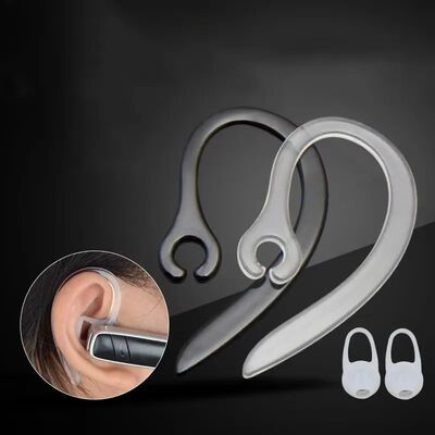Bluetooth Headphone Silicone Earhooks Loop Clip Headset Ear