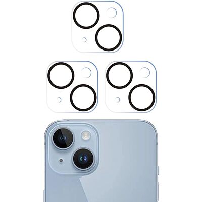 3PCS Camera Lens Protector Cover For iPhone 15 Pro Max 14