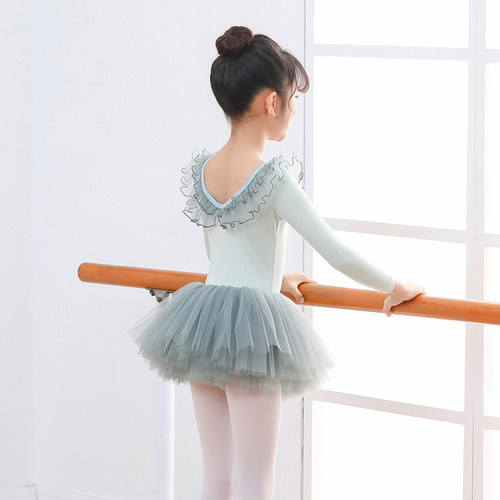 中国舞儿童舞蹈服修身公主风女孩