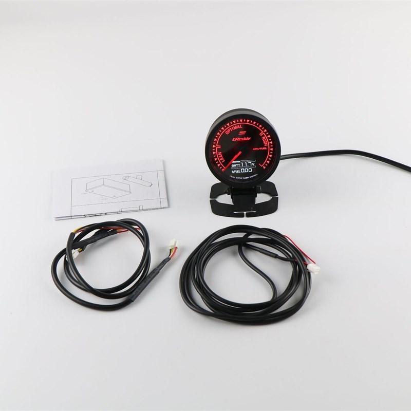 外贸热销汽车改装仪表赛车表水温转速油温油压电压排温涡轮压力表