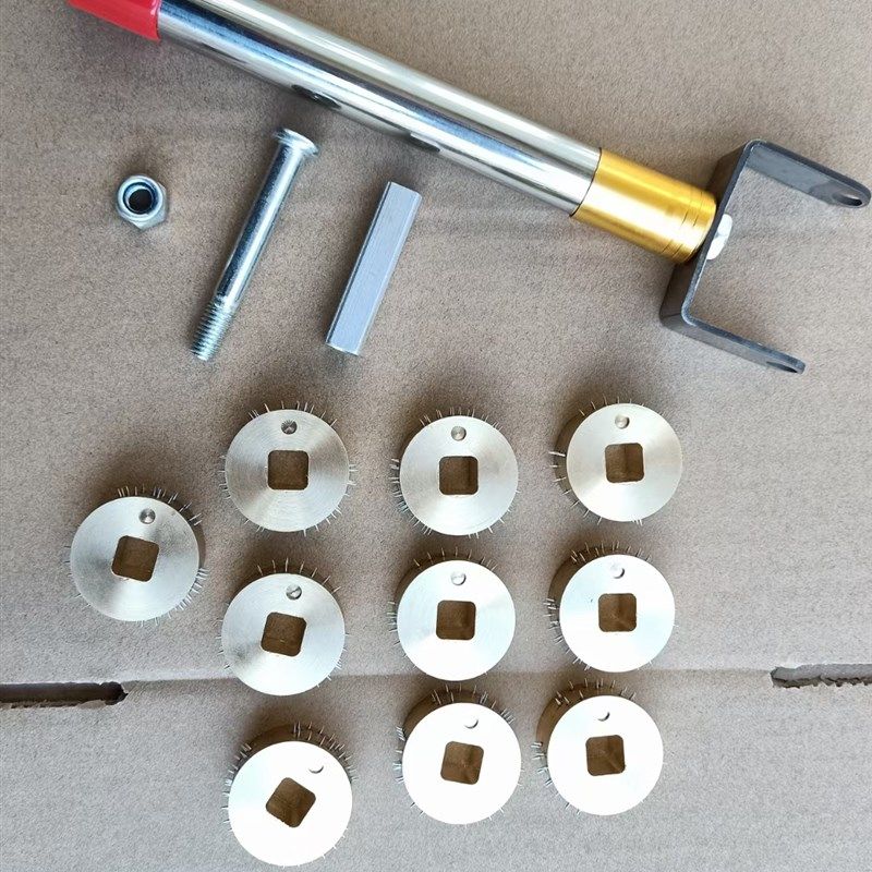 针刺防串货滚章无需油墨数字字母可任意更换组合啤酒牛奶纸箱滚码