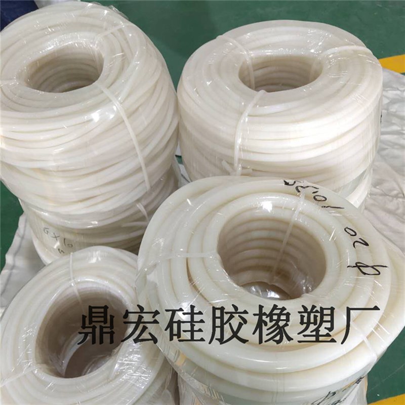 工业耐高温硅胶管大口径硅胶管白色耐热软管3/4/5K/6/8/10/12/14m