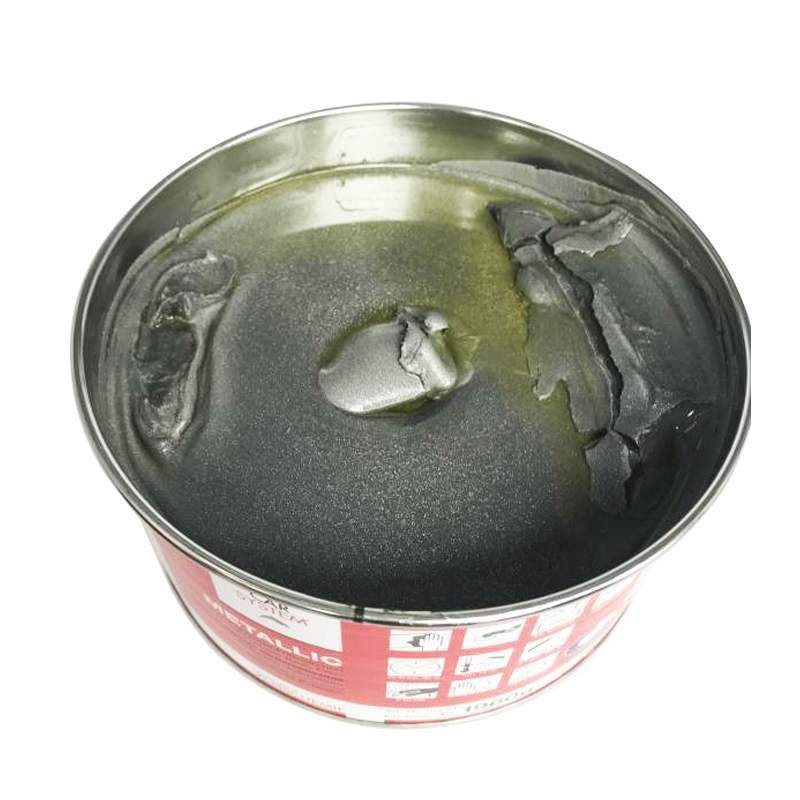 汽车进口海豚铝合金原子灰 轮毂修复白色钣金腻子补土耐高温硬度