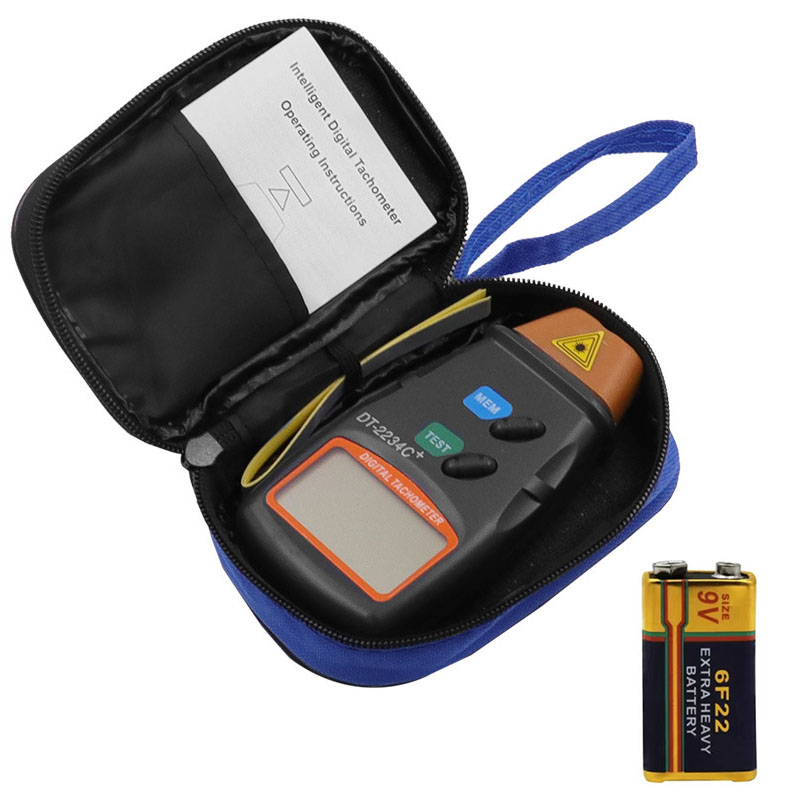 DT-2234C+非接触式转速表 激光测速仪 数显转速计 手持光电转速表