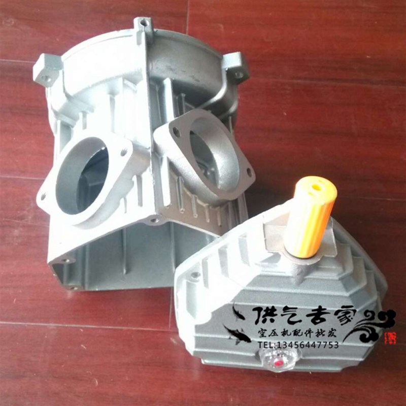 V型机双缸风叶罩壳箱体边盖高压打气机3C0mpa 5P/6P空压机气泵配