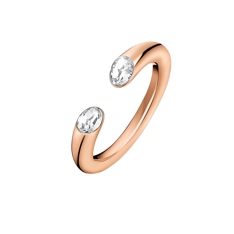 calvin klein/凯文克莱brilliant闪耀系列ck情侣戒指情人节礼物