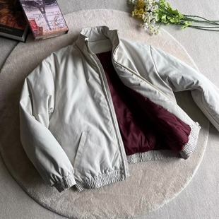 立领飞行员夹克休闲潮流棒球服棉服 棉衣外套秋冬季 韩版 潮牌男士