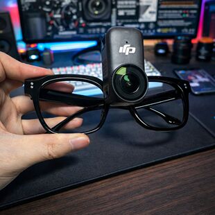 拇指相机眼镜支架磁吸适用大疆Nano配件DJI第一视角影石GO3S360