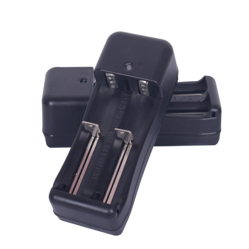 16340 14500双槽双充18650锂电池充电器头灯手电筒充电器充满自停