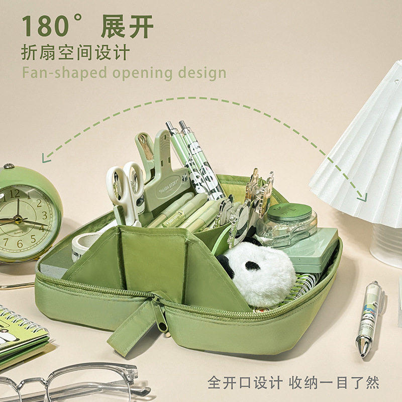 2025网红爆款暗藏玄机的笔袋指纹文具盒多功能黑科技铅笔盒文具袋