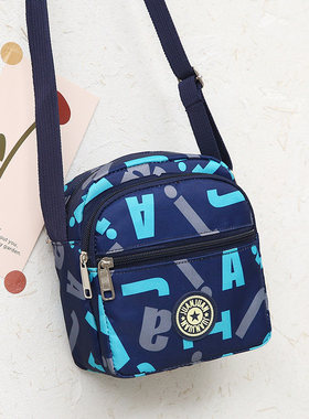 手机迷你小包包新款时尚女斜跨mini牛津布女包手提斜挎百搭帆布包