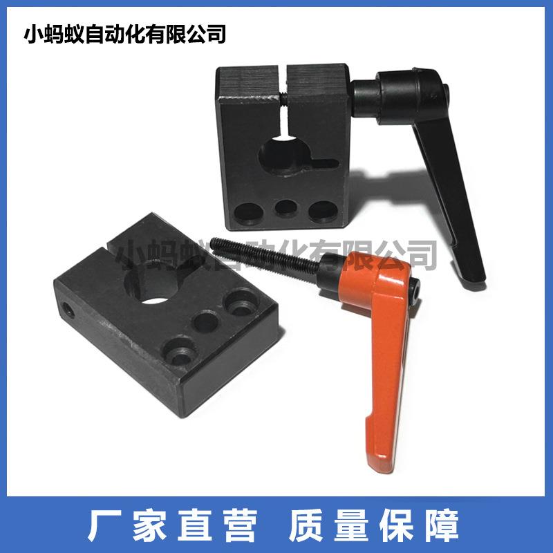 LKF01小型位置显示器用夹板标准把手型丝杆轴定位锁紧防转动DPNK
