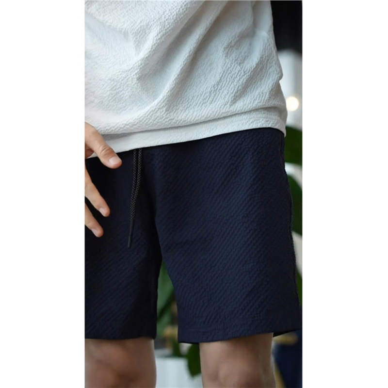 2025新款美式短裤泡泡纱四分男士夏季薄款休闲裤运动训练速干外穿,男装,短裤,淘宝优惠券,粉丝福利购,淘宝优惠卷