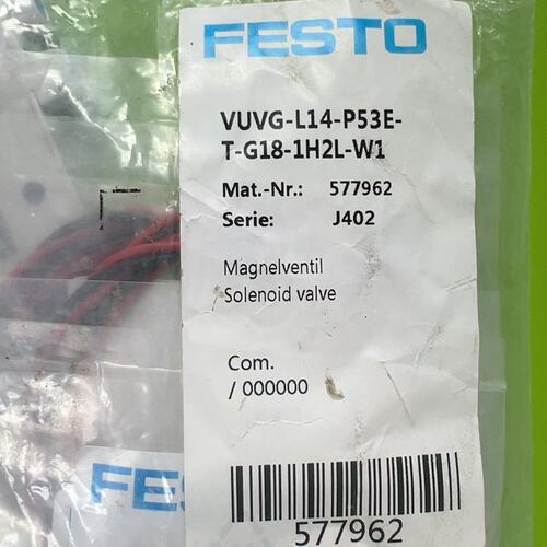 TO电磁阀577962VUVG-L14-M52-AT-G18-1P3VUVG-L14-M52-AT-G18-1C1