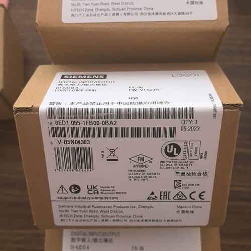 议价LOGO!DM8扩展模块6ED1055-1FB00-0BA26ED10551FB000BA2